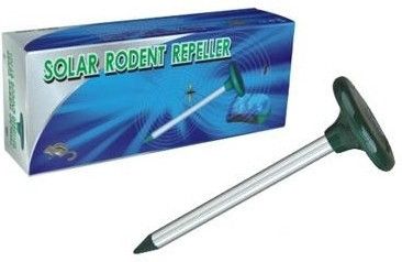 Отпугиватель грызунов, кротов на солнечной батарее Solar Rodent Repeller ультразвуковой