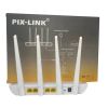Высокоскоростной Wi-Fi Маршрутизатор (роутер) PIX-LINK LV-WR21Q 2.4 ГГц Белый 300 Мбит/с, молниеносная скорость интернета, 4 антенны для мощного и быстрого сигнала, широкое покрытие, надежное и стабильное соединение