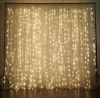 Светодиодная гирлянда штора водопад теплый белый 3M*2M 200 led WW-9 на медной проволоке