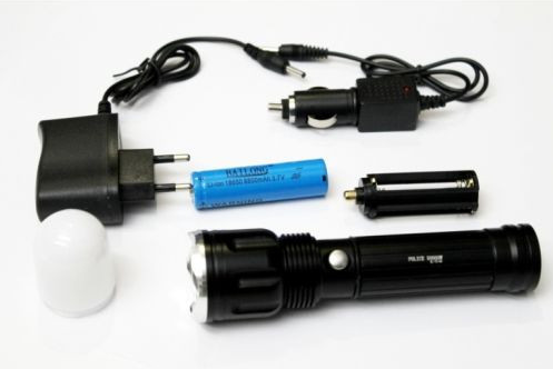 Фонарик Bailong police BL-TS-60-LTS с магнитом 50000W