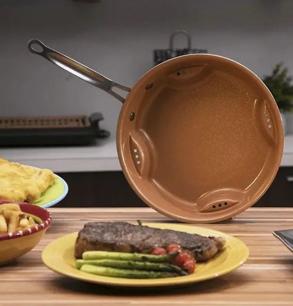 Воздушная сковорода Steel Air Fry Pan