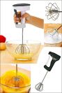 Ручной полуавтоматический кухонный венчик Kitchen whisk, Венчик для взбивания