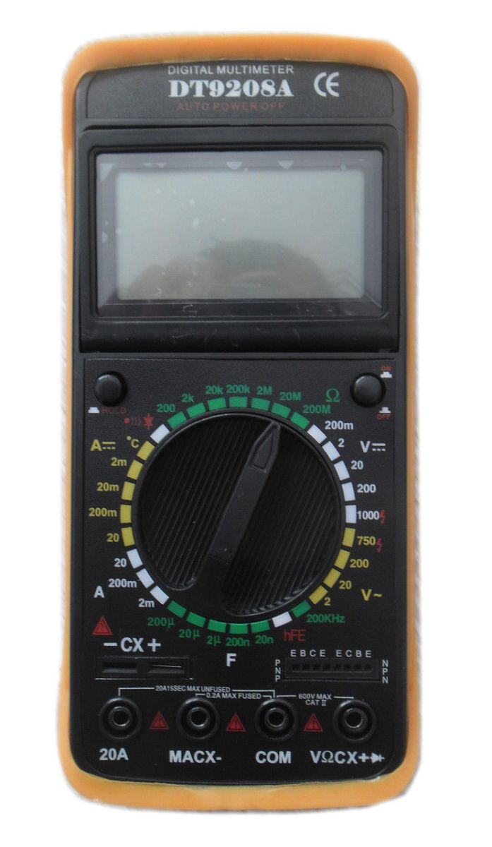 Качественный мультиметр для профессионалов dt-9208a