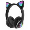 Беспроводные наушники с кошачьими ушками с подсветкой Cat VZV-23M Bluetooth