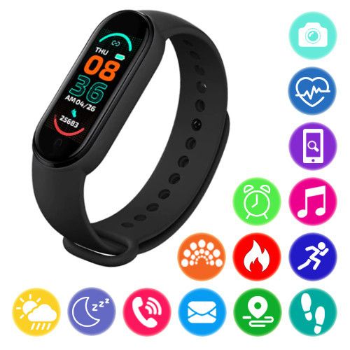 Фитнес браслет Xiaomi Mi Smart Band M6, шагомер, трекер,