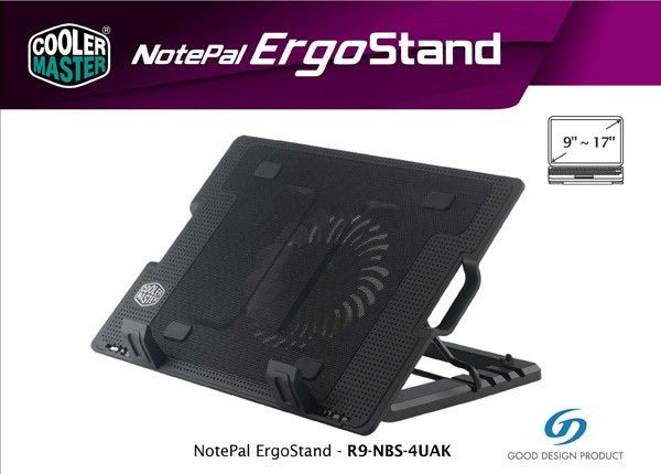 Подставка для охлаждения ноутбуков и нетбуков, ErgoStand