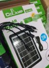 Портативная Универсальная Компактная Солнечная панель CCLamp CL-630 c USB кабелем 3W, мини-электростанция,батарея заряжаемая от солнца для зарядки любого мобильного телефона или устройства с мультикабелем 5в1