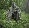 Тактический универсальный портативный складной военный дождевик пончо тент 3 в 1 Tramp TR-3154 зеленый плащ-палатка, водонепроницаемый плащ, защита от дождя и ветра, накидка с капюшоном