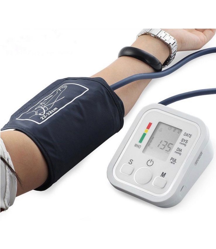 Автоматический тонометр Sunnymed Arm Style B02R плечевой, устройство для измерения давления, частоты пульса, индикатор аритмии