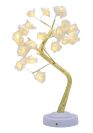 Настольное декоративное светодиодное дерево бонсай Розы Белый теплый Decorative led shimmer tree h20in N3 "Дерево из роз" арт-деко, красивое практичное дерево ночник, для освещения, мягкий свет для детей и взрослых