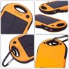 Портативное зарядное устройство Power Bank Solar 12000 mAh c Led фонариком и карабином