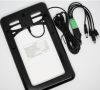 Портативная Универсальная Компактная Солнечная панель CCLamp CL-630 c USB кабелем 3W, мини-электростанция,батарея заряжаемая от солнца для зарядки любого мобильного телефона или устройства с мультикабелем 5в1