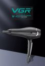 Профессиональный мощный фен для волос VGR V-450 2400 Вт для сушки укладки волос