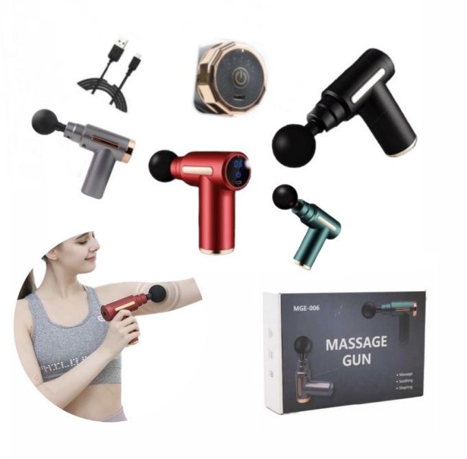 Ударный массажер для тела Fascial Gun MGE-006 Health массажер пистолет для мышц