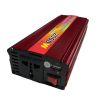 Портативный Универсальный Преобразователь напряжения 12V 220V 2000W, компактный автомобильный инвертор с розеткой и разъёмом USB, для преобразования электричества из 12 В в 220 В,  подключать через прикуриватель или к клеммам аккумулятора