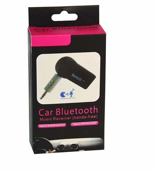Беспроводной Bluetooth ресивер BT-350 с разъемом AUX 3,5 мм Car receiver, Блютуз адаптер ресивер для автомобильной магнитолы