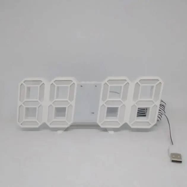 Часы настольные электронные LY-1089, с подсветкой, Синие цифры, многофункциональные универсальные с будильником и термометром, компактные портативные с регулировкой яркости, стильное оригинальное устройство