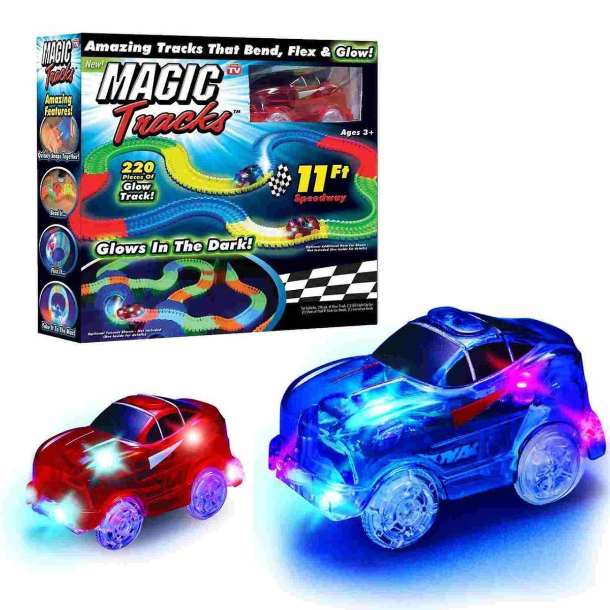Гнучка гоночна траса Magic Tracks (Меджик Трек) 220 деталей