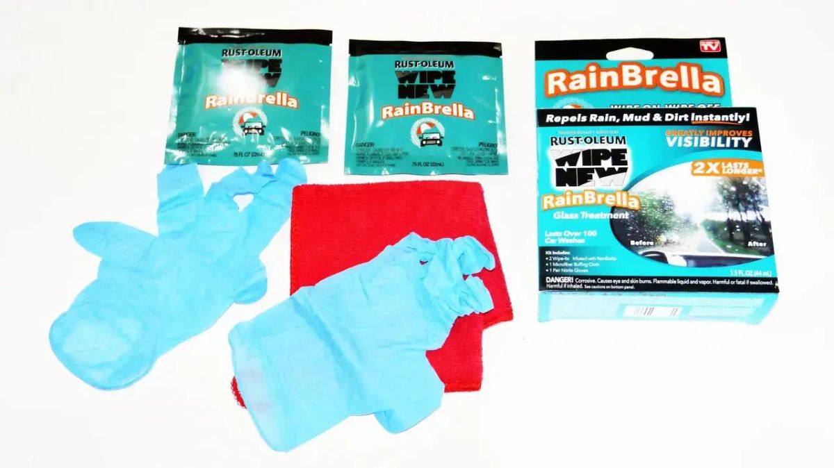 Антидождь REINBRELLA RS-33, Жидкость Rain Brella для защиты стекла от воды и грязи