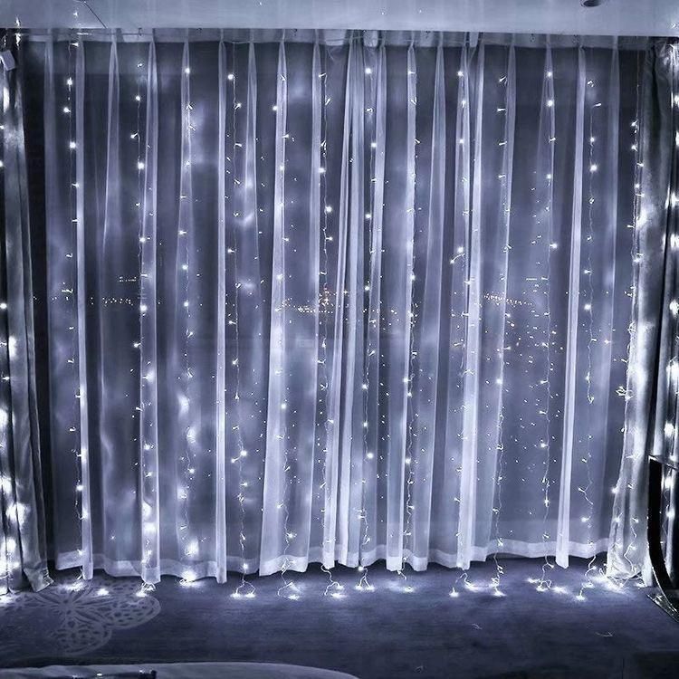 Светодиодная гирлянда штора водопад белый 3x2 м 240 диодов Xmas LED W-3