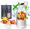 Портативный Блендер-бутылка Mini Juicer 350 мл беспроводной переносной мини измельчитель для фруктов, шейкер для смузи и коктейлей USB