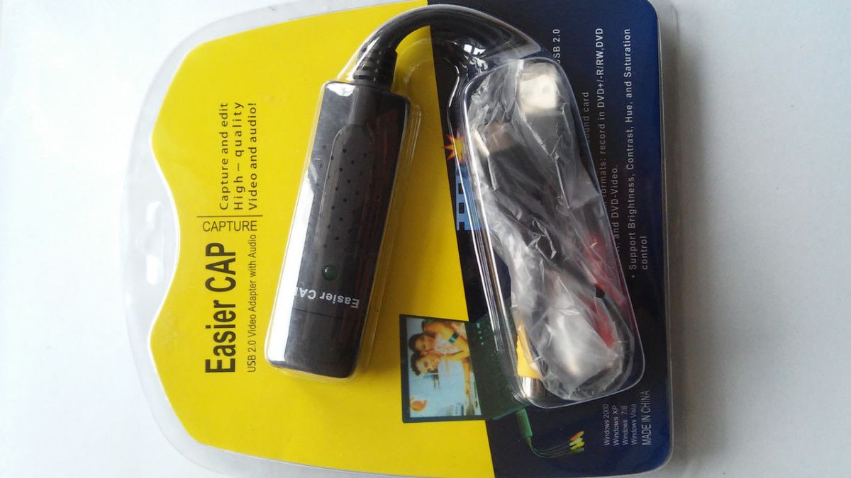 Внешняя карта видео захвата easy cap 1CH usb 2. 0