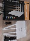 Высокоскоростной Wi-Fi Маршрутизатор (роутер) PIX-LINK LV-WR21Q 2.4 ГГц Белый 300 Мбит/с, молниеносная скорость интернета, 4 антенны для мощного и быстрого сигнала, широкое покрытие, надежное и стабильное соединение
