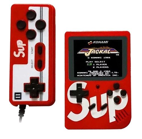 Портативная игровая ретро приставка SUP DENDY 400 игр с джойстиком, игровая консоль Денди SUP Game Box с геймпадом