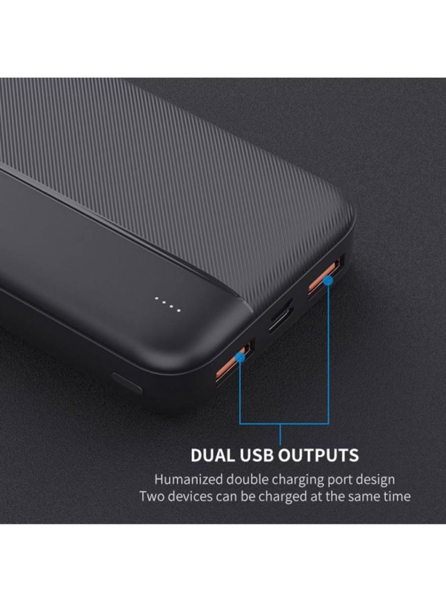 Power bank LENYES PX263 20000mAh (реальная емкость), компактный универсальный павербанк, внешняя аккумуляторная батарея, портативная мобильная батарея с быстрой зарядкой, переносное зарядное, аккумулятор для зарядки