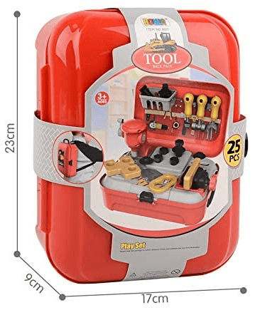 Детский игровой набор инструментов в кейсе 25 предметов Toy Tool Toy, игровой набор для мальчика
