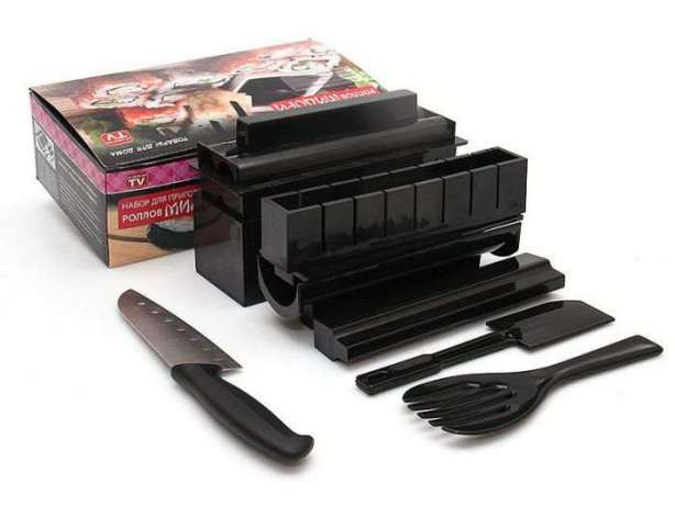 Машинка для суши с ножом Sushi new with knife