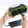 Многофункциональная портативная солнечная система (фонарик, радио FM, Bluetooth, power bank) GD-LITE-11, портативное устройство повербанк с солнечной панелью для домашнего использования и для походов,туризма, при отсутствии электроснабжения