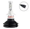 Комплект светодиодные LED лампы X3-H7 для автомобиля HeadLight 50Вт с активным охлаждением 8000K/6000Lm, автомобильные лед лампы