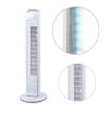 Бесшумный Напольный Вентилятор DOMOTEC MS-1627 White TOWER FAN с таймером отключения, 3 режима скорости, колонный эффективный вентилятор для дома и офиса
