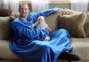Плед, одеяло с рукавами SNUGGIE, плед халат, плед флисовый