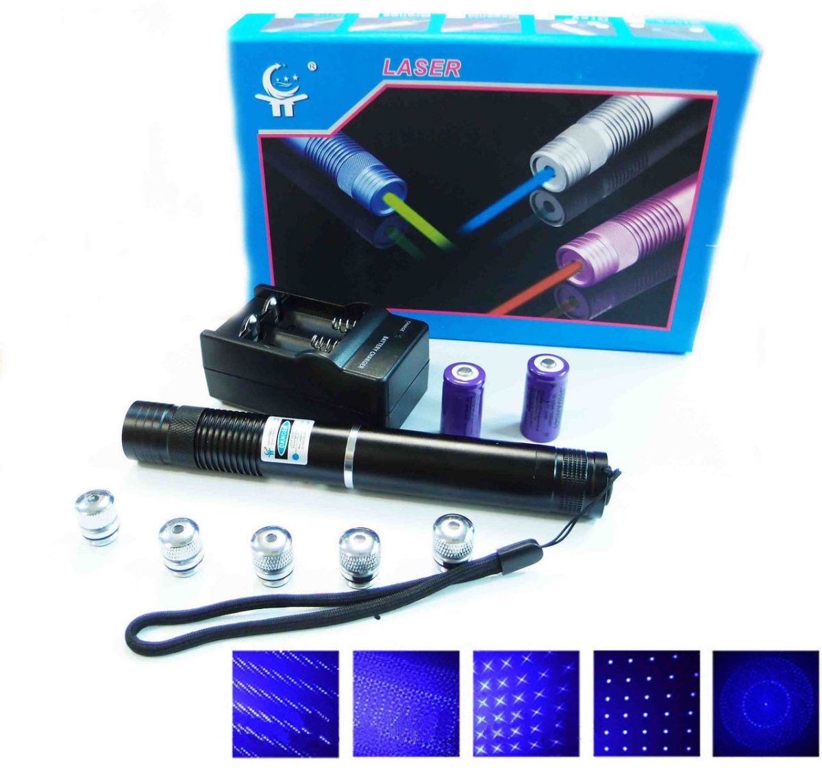 Мощная лазерная указка LASER BLUE YXB 008 указатель лазерный,