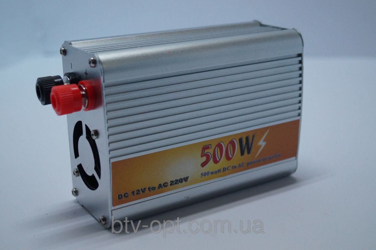 Инвертор напряжения, преобразователь 12/500W