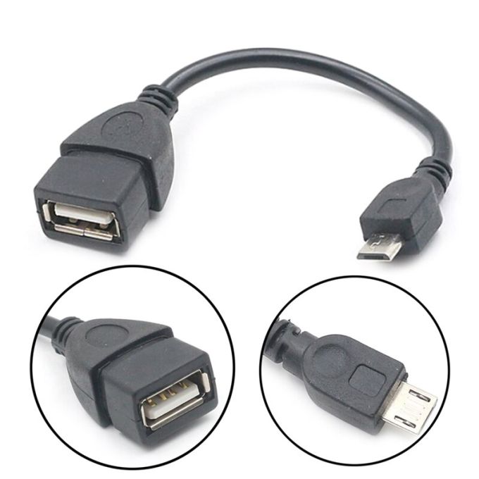 Переходник адаптер OTG MICRO-V8, Переходник OTG USB- micro V8