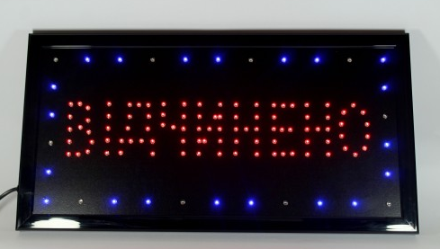 LED вывеска Вiдчинено