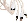 Зарядное устройство блок питания 20W USB-С Power Adapter + тройной универсальный кабель 3в1 USB-C to TC/Mi/iP Cable, Lightning,Type-C, Micro usb