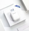 Стерео гарнитура TWS i12 inPods Sensor Bluetooth 5.0, Компактные Портативные Универсальные Беспроводные сенсорные блютуз наушники с боксом для зарядки,  Встроенный микрофон, Совместимость с Android, iOS