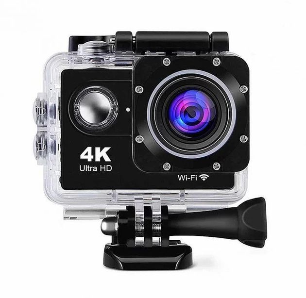 Многофункциональная Экшн камера с пультом S3R remote Wi Fi waterprof 4K DVR SPORT,водонепроницаемая мини-камера с пультом, для съемок в экстремальных условиях: в движении, под водой, во время ударов и тряски