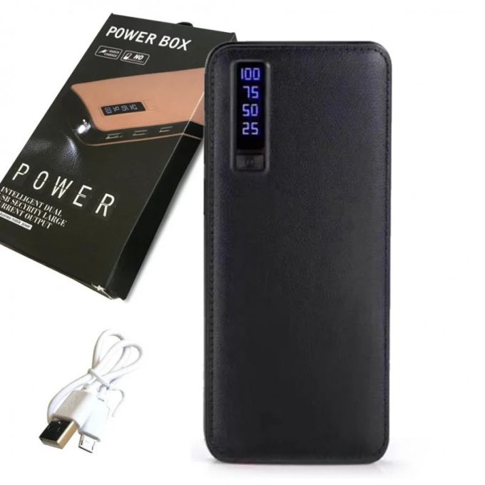 Power Bank 50000 mah c экраном 3 USB с фонариком, Внешний аккумулятор для зарядки