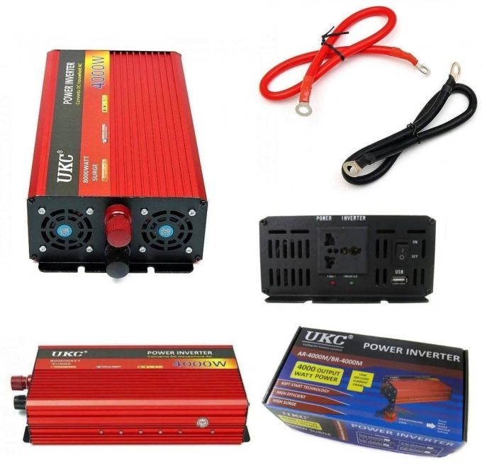 Преобразователь AC/DC AR 4000W 12V 220, Инвертор для зарядки 