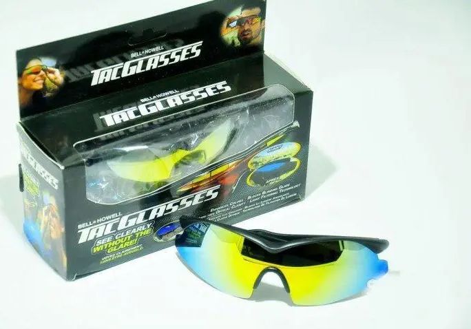 Антибликовые поляризованные защитные очки для водителей Tac Glasses, Тактические очки для защиты глаз от солнца