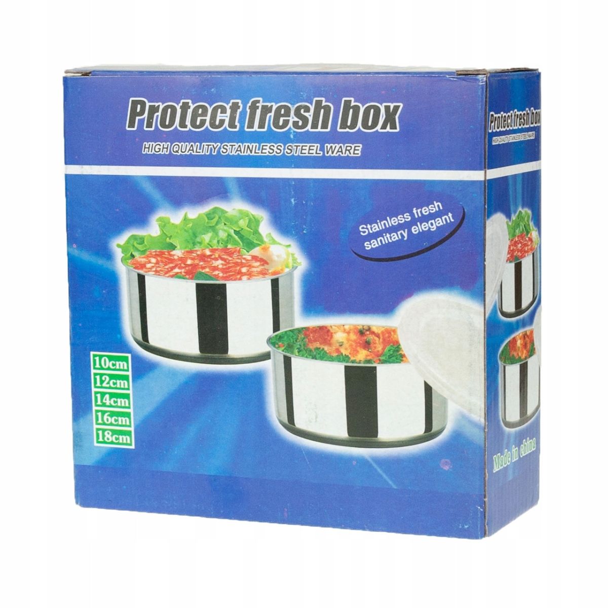 Набор из 5 металлические судочки для хранения продуктов FRICO Protect Fresh Box
