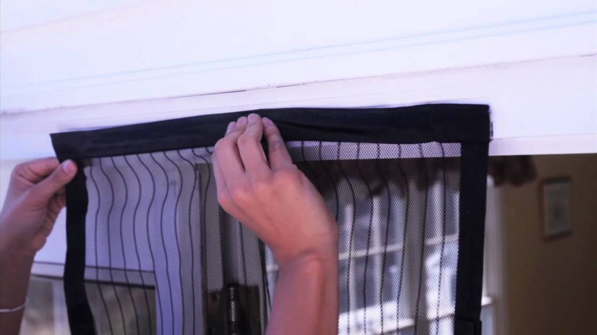 Занавеска москитная Magic Mesh