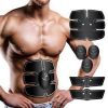 Пояс миостимулятор тренажер для пресса и бицепсов EMS Trainer pro 3 в 1, Электрический стимулятор мышц