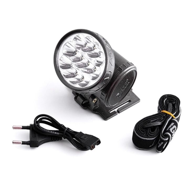 Аккумуляторный универсальный портативный Налобный Фонарик OPERA Digital OP1898 13LED, Hands-Free Свет,осветительный прибор для профессиональных и бытовых задач,пыле влагостойкий, компактный фонарь 
