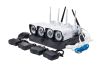 Комплект системы видеонаблюдения беспроводной DVR KIT CAD 8004 / 6673 WiFi 4ch набор на 4 камеры